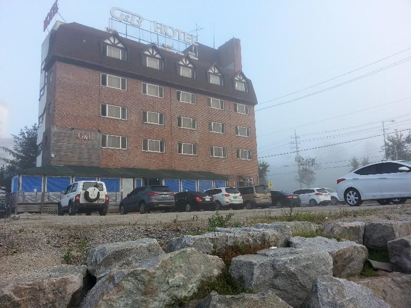 Green And Blue Hotel Pyeongchang Luaran gambar